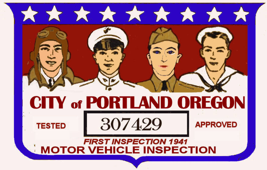 (image for) 1941 Oregon inspection Portland